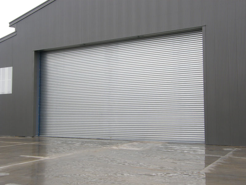 commercial roller shutters for a factory