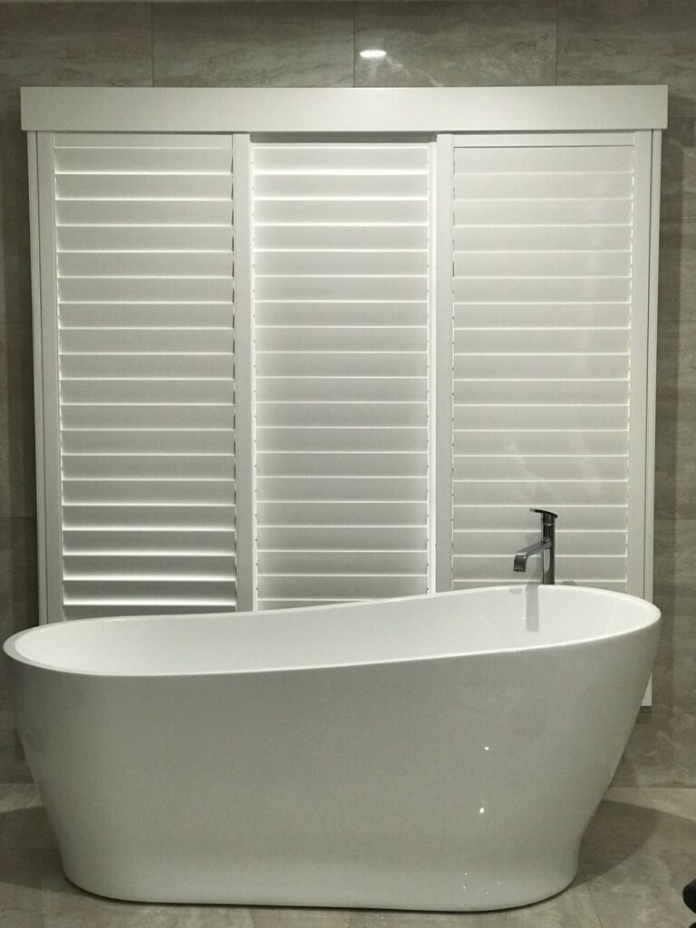 White plantation shutters Perth