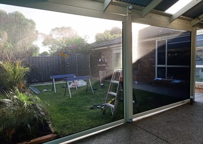 Outdoor blinds fitted in Glenelg North
