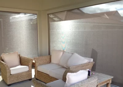 Outdoor Roller Blinds block out UV rays