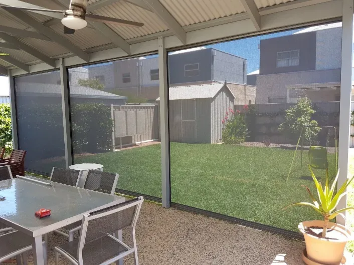 Large Outdoor Patio Blinds