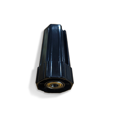 600 mm axle black vertical for roller shutters