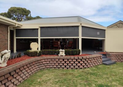 outdoor retractable blinds Adelaide