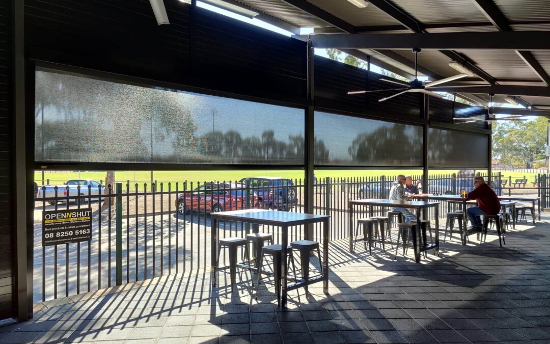 electric outdoor blinds in Adelaide