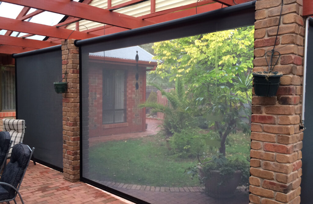 Pergola Patio Blinds for Outdoor Shade and Fly & Insect Protection