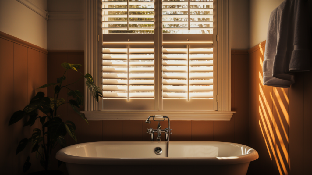 shutters for bathroom