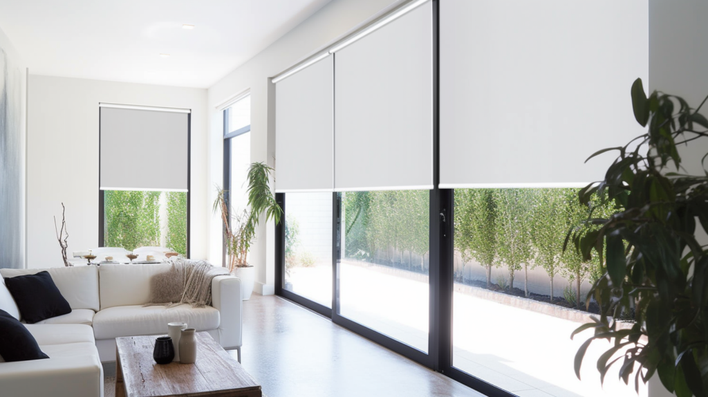 roller blinds under the spotlight