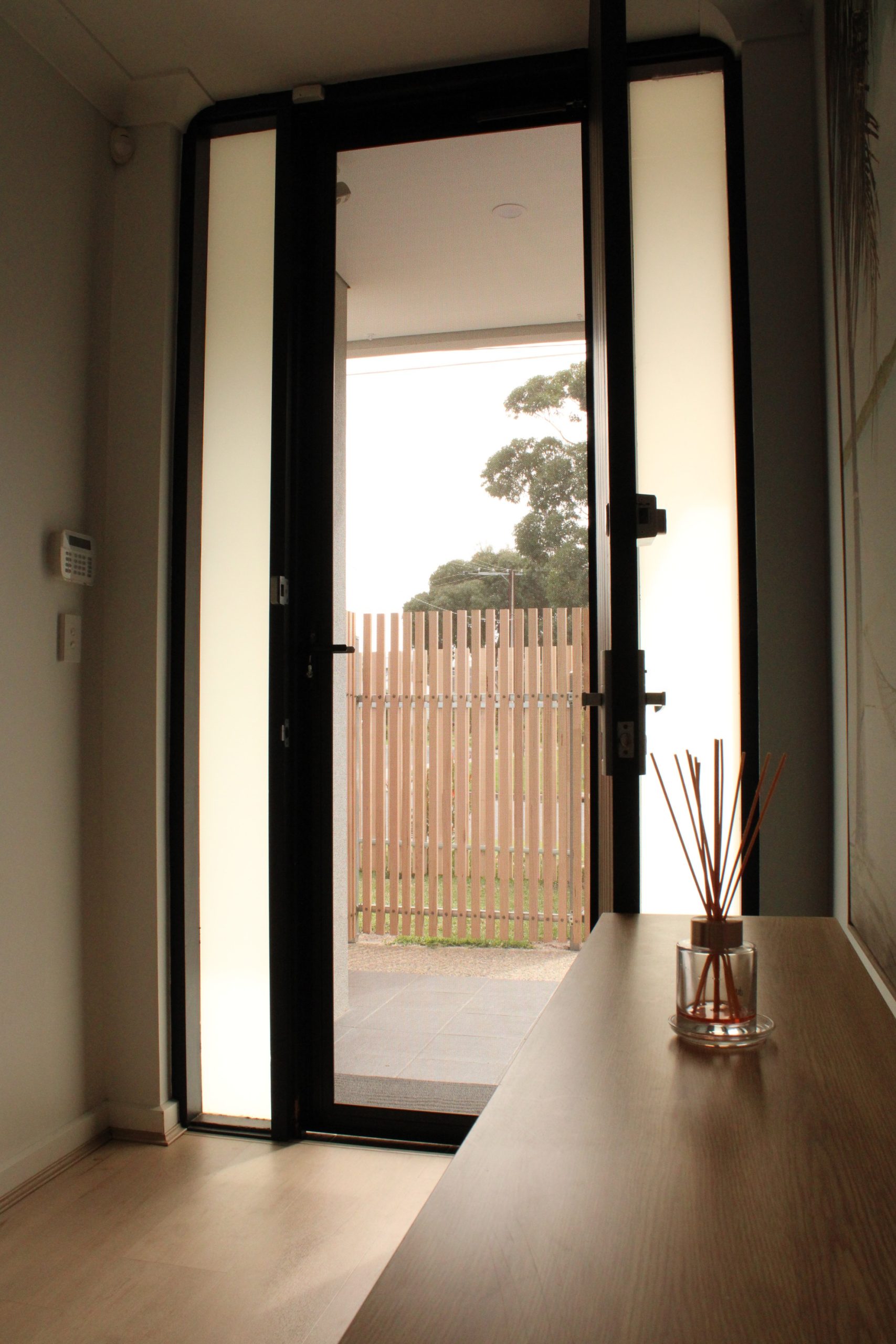 Security door installed on a coastal home in Henley Beach South, Adelaide
